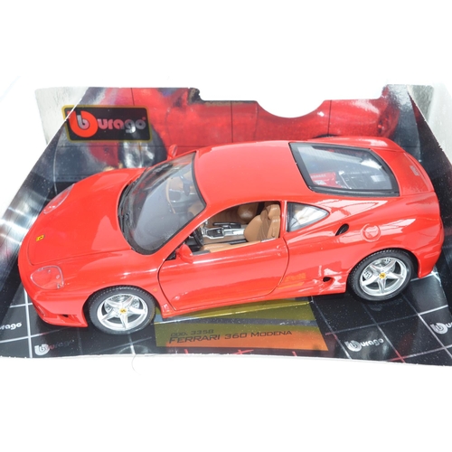 294 - 6x boxed diecast 1/18 scale Ferrari car models to include Shell Collection 1958 250 Testa Rossa with... 