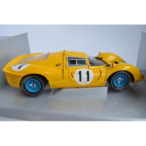 295 - 4x boxed diecast 1/18 scale racing car models from Eagle's Race to include 2x Ford GT40s and 2x Ferr... 