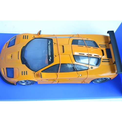 299C - 6x 1/18 scale diecast car models, various types and manufacturers but all damaged/degraded. Includes... 