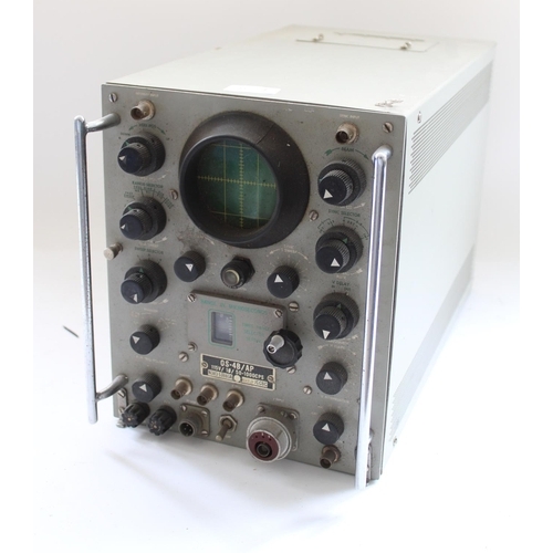 934 - Mid C20th US Navy Oscilloscope OS-4B/AP