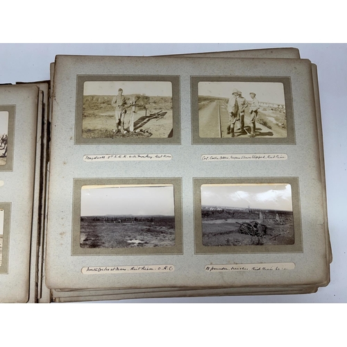 776 - Comprehensive photo album containing of photos relating to the Boer War covering Military and Domest... 