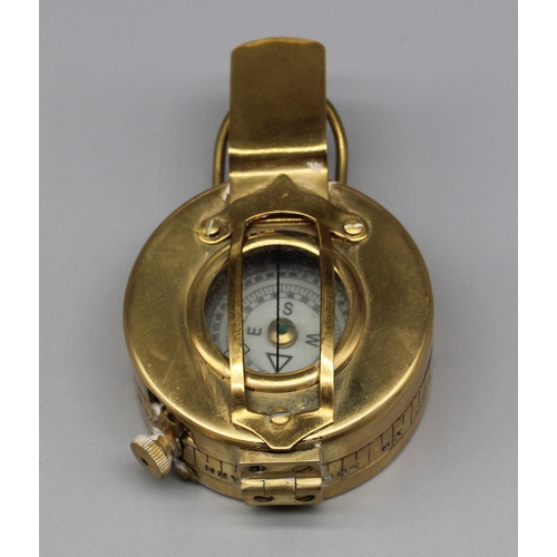 647 - Reproduction of a T.G.Co MkIII brass marching compass