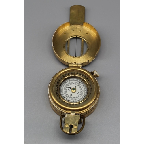 647 - Reproduction of a T.G.Co MkIII brass marching compass