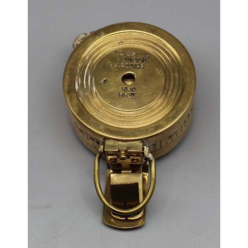 647 - Reproduction of a T.G.Co MkIII brass marching compass