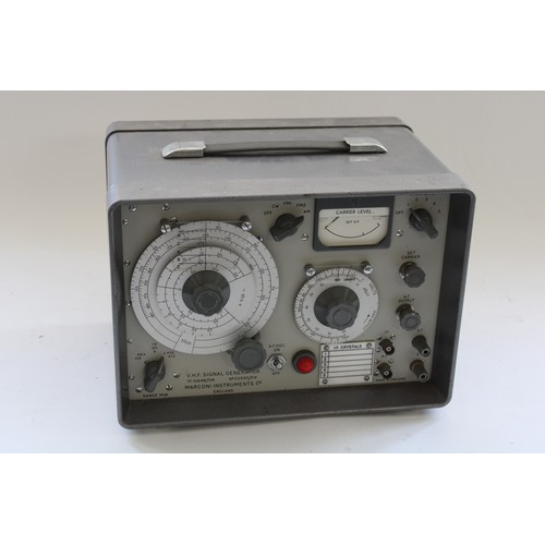 792 - c1960s Marconi VHF Signal Generator type. TF1064B/5M