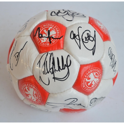 429A - Extensively signed Middlesbrough Club football