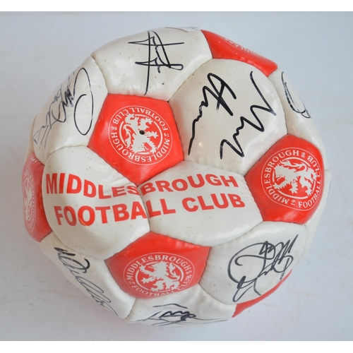 429A - Extensively signed Middlesbrough Club football