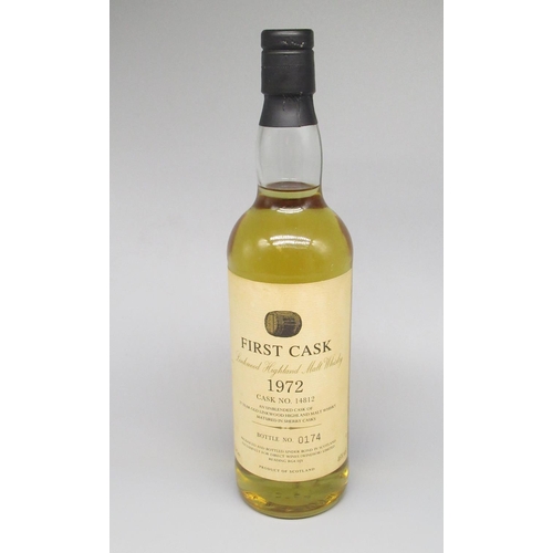 250 - Linkwood Highland Malt Whisky 1972 First Cask 21 Year Old, Cask no.14812, Bottle no.0174, 70cl 46% v... 