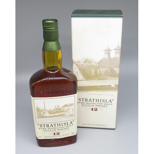 254 - Strathisla 12 Year Old Pure Highland Malt Scotch Whisky 70cl 43%vol, in carton