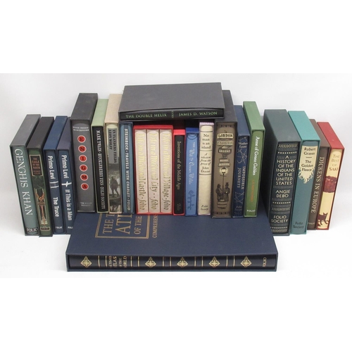 278 - Folio Society - Collection of folio hardbacks with individual slip-cases inc. Scenes of Medieval Lif... 