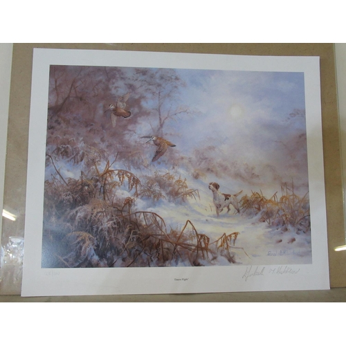 304 - Elizabeth M Halstead (British C20th); 'After The Fall', Artist Proof ltd.ed. colour print, signed, t... 