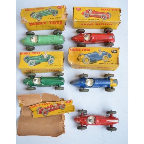 923 - Collection of vintage Dinky Toys diecast model vehicles, most boxed (box condition generally poor, r... 