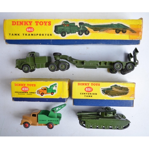 924 - Collection of mostly vintage diecast vehicle models to include Dinky, Corgi, Ertl etc including boxe... 