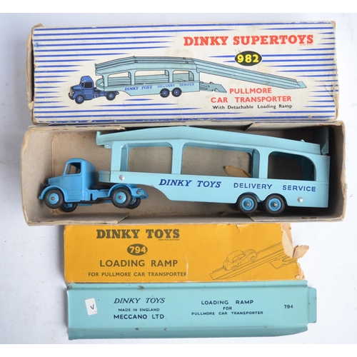 924 - Collection of mostly vintage diecast vehicle models to include Dinky, Corgi, Ertl etc including boxe... 