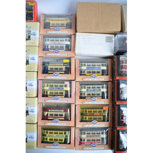 929 - Collection of  boxed 1/76 scale (OO gauge) diecast tram models to include limited edition Corgi and ... 