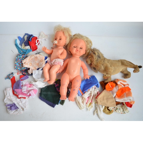 647 - Collection of toys incl. dolls with clothing and other accessories, Top Trump card packs, a Pelham P... 