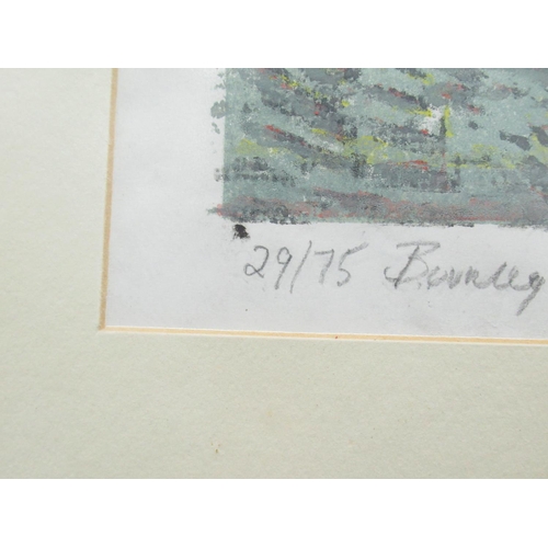 58 - C20th Daniel Wild 'Burnley Canal and Sandygate Bridge' ltd.ed colour print, signed and titled in pen... 