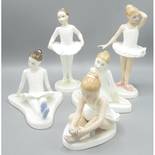 779 - Royal Doulton - Stage Struck HN 3951, Star Performer HN 3950, Ballet Shoes HN 3434, Little Ballerina... 