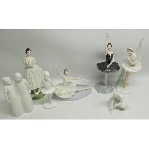 780 - Coalport - Dame Alicia Markova No. 1014 of 5000, Dame Margot Fonteyn No. 4206 of 5000, The Darcey Bu... 