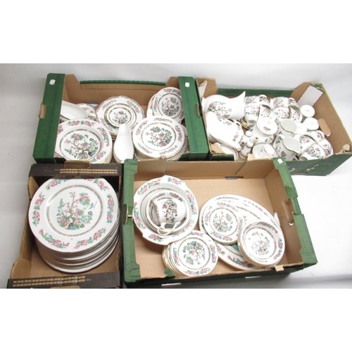 408 - Comprehensive Royal Grafton Indian Tree dinner and tea service, some matched pieces (4)