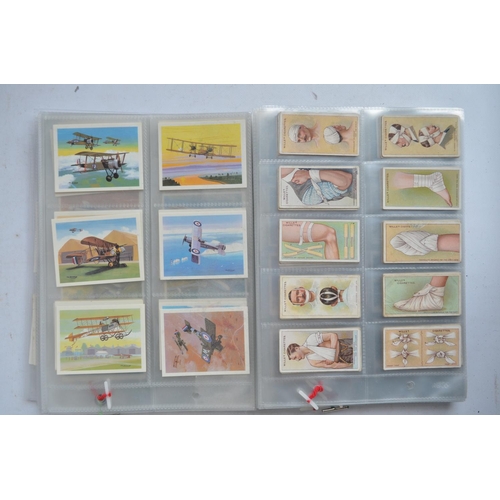 659 - Extensive collection of cigarette cards incl. Sun Soccer cards, CNS, John Player, Embassy, Turf, Wil... 