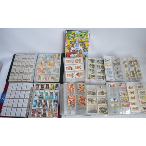 660 - Extensive collection of cigarette cards incl. John Player, Gallaher, Barratt, Kensitas Flowers, Will... 