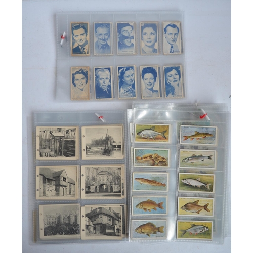 660 - Extensive collection of cigarette cards incl. John Player, Gallaher, Barratt, Kensitas Flowers, Will... 