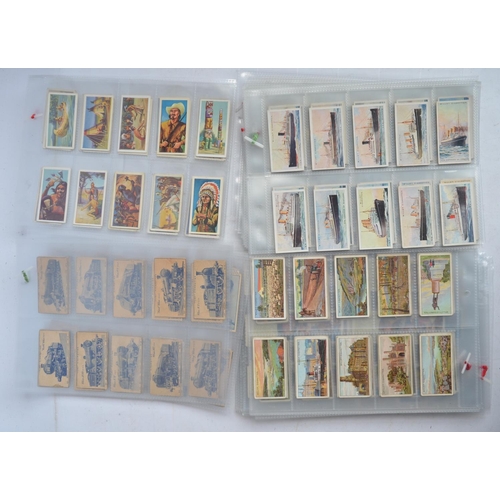 660 - Extensive collection of cigarette cards incl. John Player, Gallaher, Barratt, Kensitas Flowers, Will... 