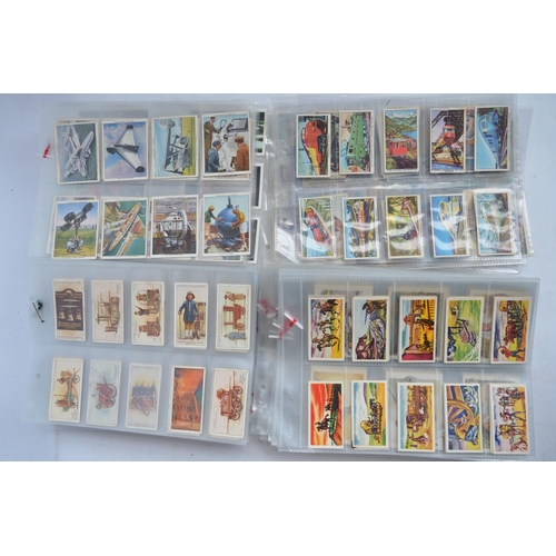 660 - Extensive collection of cigarette cards incl. John Player, Gallaher, Barratt, Kensitas Flowers, Will... 