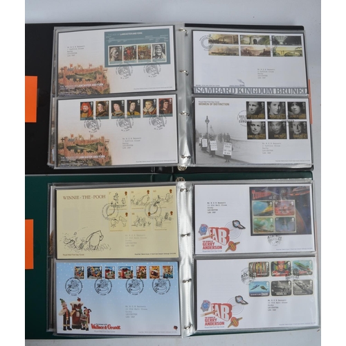 663 - Ten albums of commemorative first day covers