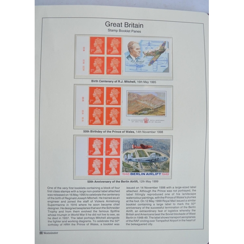 664 - Fourteen stamp albums of The Great Britain Collection (lacks Penny Black) to include important stamp... 