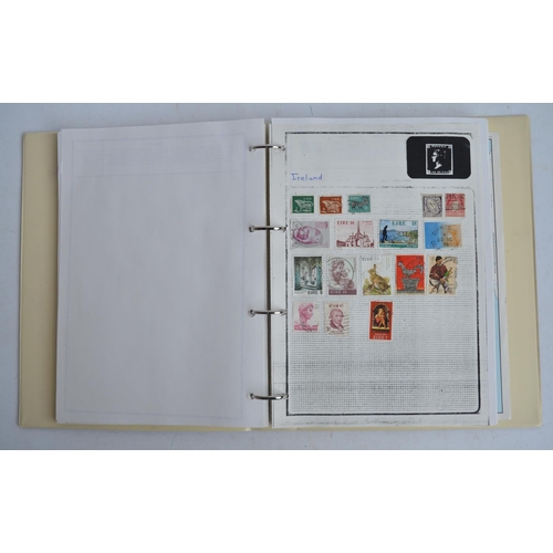 665 - Collection of 11 stamp albums incl. Cocos (Keeling) Islands album, 2 Maritime Heritage albums (inclu... 