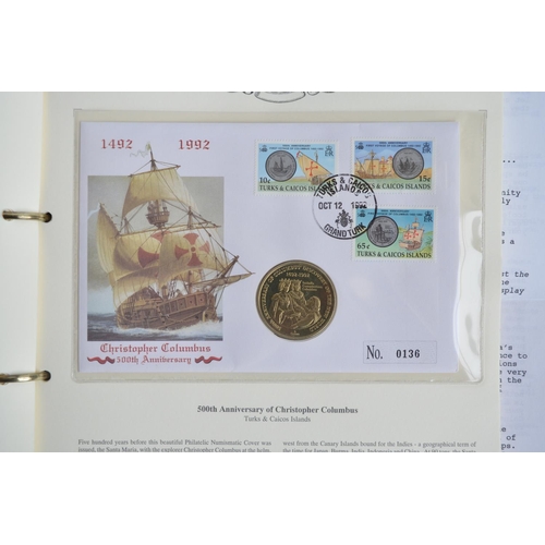 665 - Collection of 11 stamp albums incl. Cocos (Keeling) Islands album, 2 Maritime Heritage albums (inclu... 