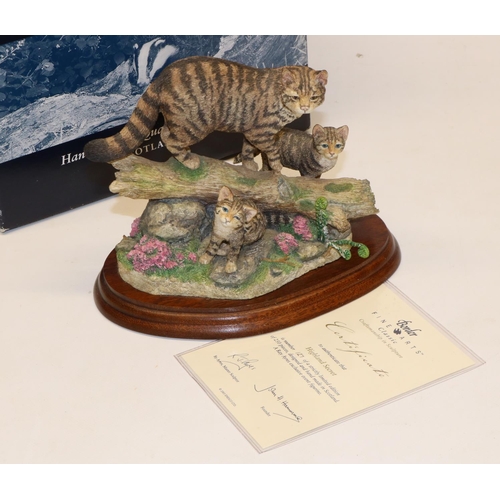 234 - Border Fine Arts 'Highland Secret' model No. B0948 designed by Ray Ayres, signature to base, ltd. ed... 