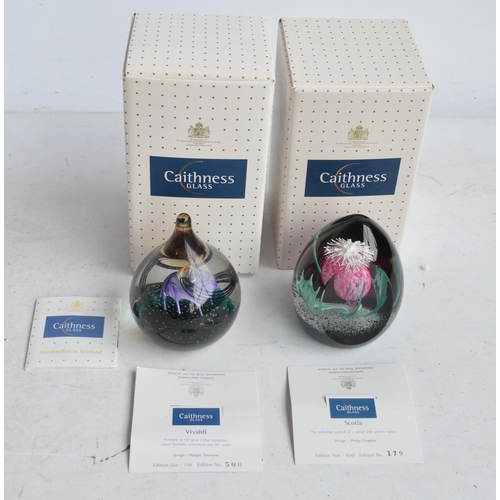 713 - Osborne & Allen gemstone 3 globe paperweight set and a 150mm gemstone globe by the same manufacturer... 