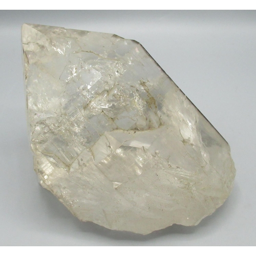 91 - Large rock crystal, H10cm