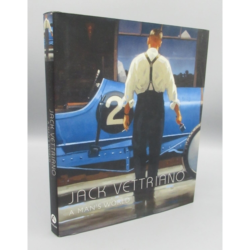 739 - Jack Vettriano; 'A Mans World' pub. Anova books, signed, 1vol