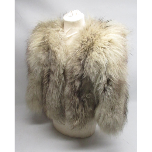 741 - Silver Fox fur coat and four other similar coats and jackets (5)