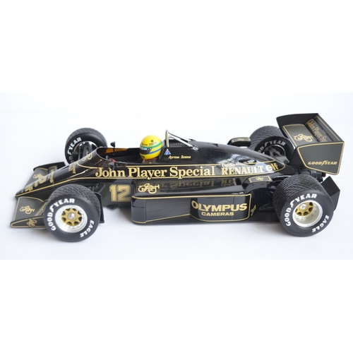 482 - Two boxed 1/18 scale diecast Formula 1 car models by Minichamps (Paul's Model Art) to include 180 86... 