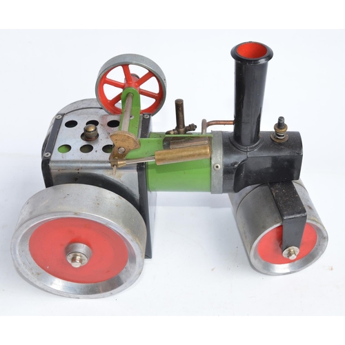 493 - Boxed Mamod S.R.1 Steam Roller model with original accessories and an unstarted Haynes 