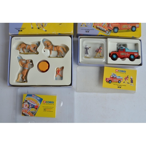 497 - Collection of Corgi 1/50 scale diecast circus vehicles to include Chipperfield's Circus and Tuby's F... 