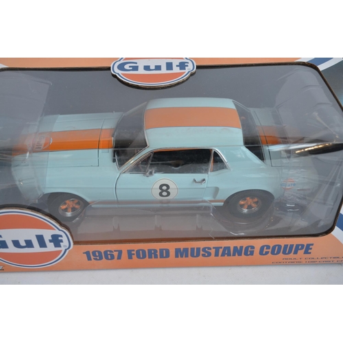 502 - Three boxed diecast model cars by Greenlight Collectables to include a 1/24 1973 Ford Falcon XB and ... 