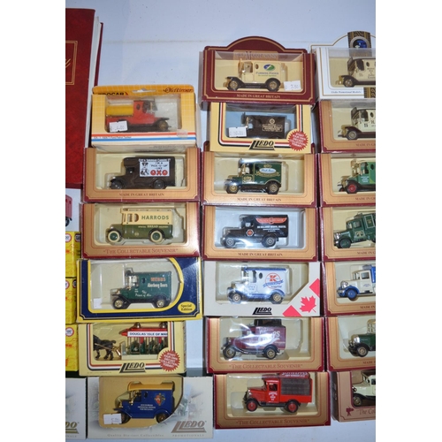 507 - Seventy boxed diecast Lledo model vehicles to include North Yorkshire Moors Railway, Red Cross, Coll... 