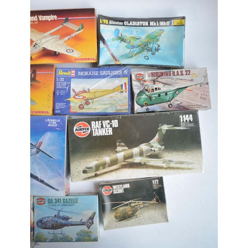 509 - Sixteen unbuilt/unstarted plastic model kits, various scales and types to include a 1/32 Matchbox Se... 