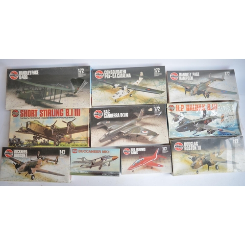 511 - Thirty Nine unbuilt/unstarted plastic model kits to include 37 1/72 scale Airfix kits of varying typ... 