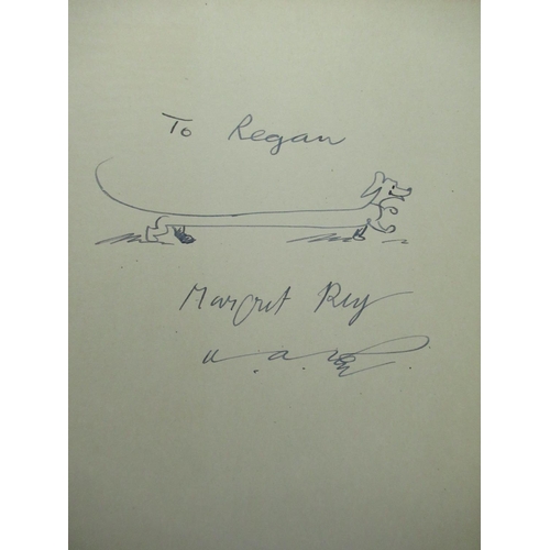 63 - Rey (Margret) & (H.A.) - Pretzel, Harper & Brothers, 1944, inscribed to owner by Margret Rey, hardba... 