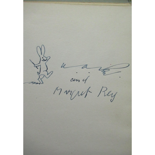 64 - Rey (Margret) & (H.A.) - Billy's Picture, Harper & Brothers 1948, signed hardback, a/f