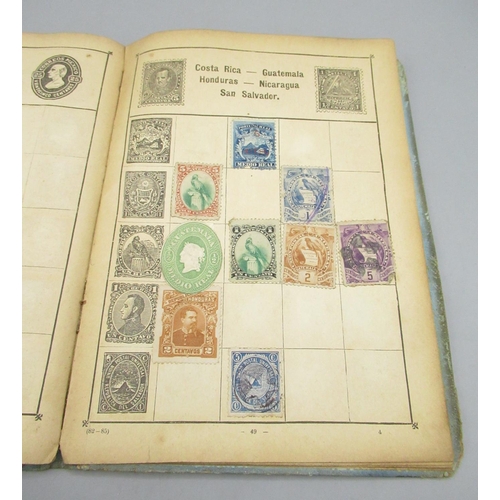 205 - Stamp album cont. early C20th British and European stamps