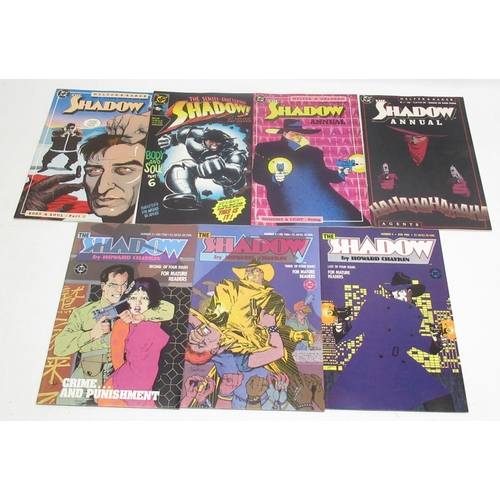 284 - DC The Shadow - The Shadow(1987-89)#2-19, The Shadow Annual#1&2, and The Shadow by Howard Chaykin #2... 