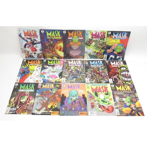 290 - Dark Horse Comics The Mask - The Mask #0,1,2 & 4 of 4 issue mini-series, The Mask Returns 4 part min... 